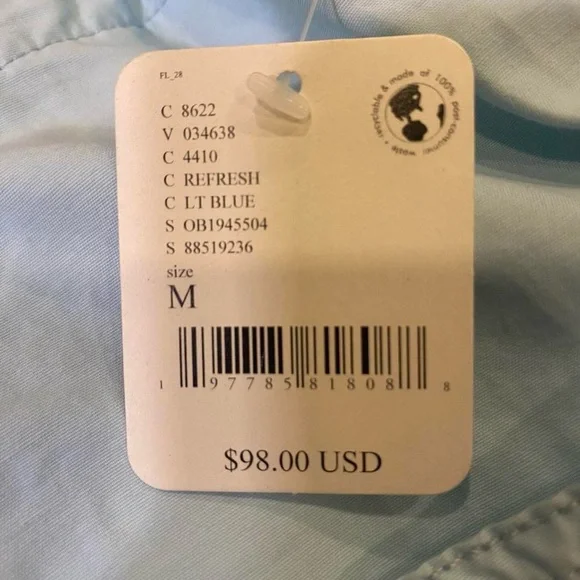 NWT FP Movement Fresh Start Oversized Pants in Refresh/Light Blue, Size M. - Picture 5 of 5